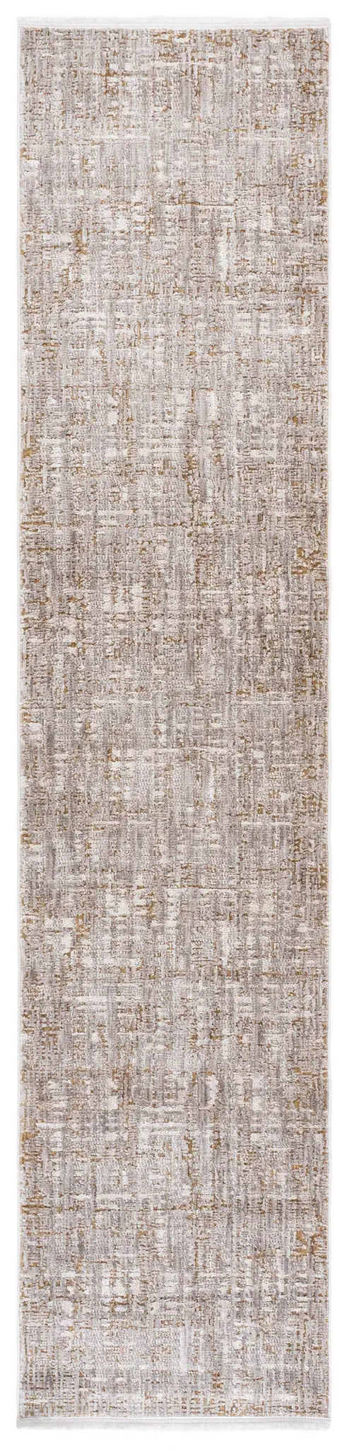Garnet Distressed Grid Rug