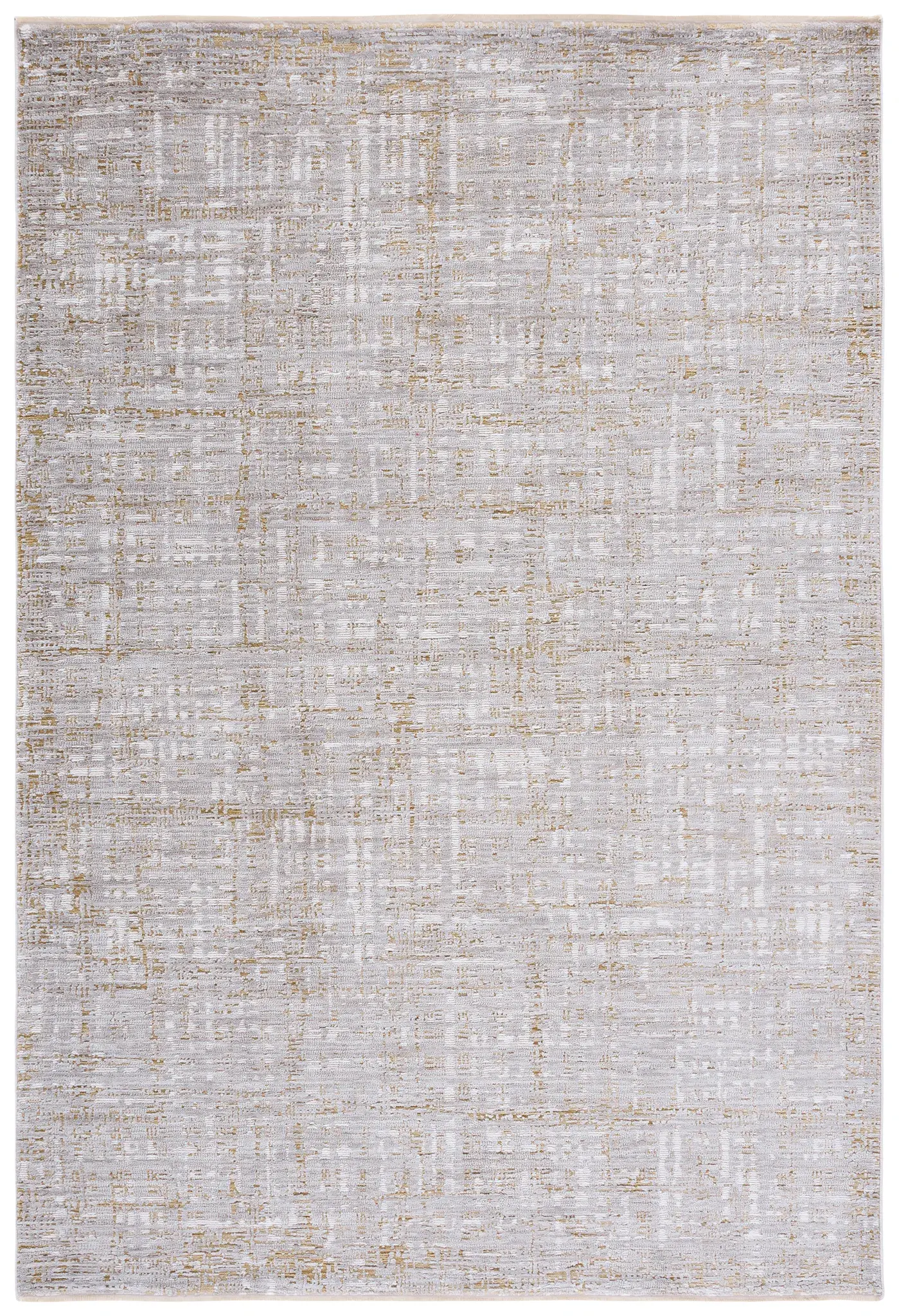 Garnet Distressed Grid Rug