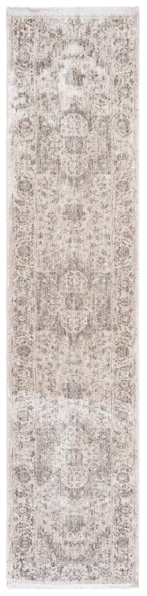 Garnet Distressed Medallion Rug