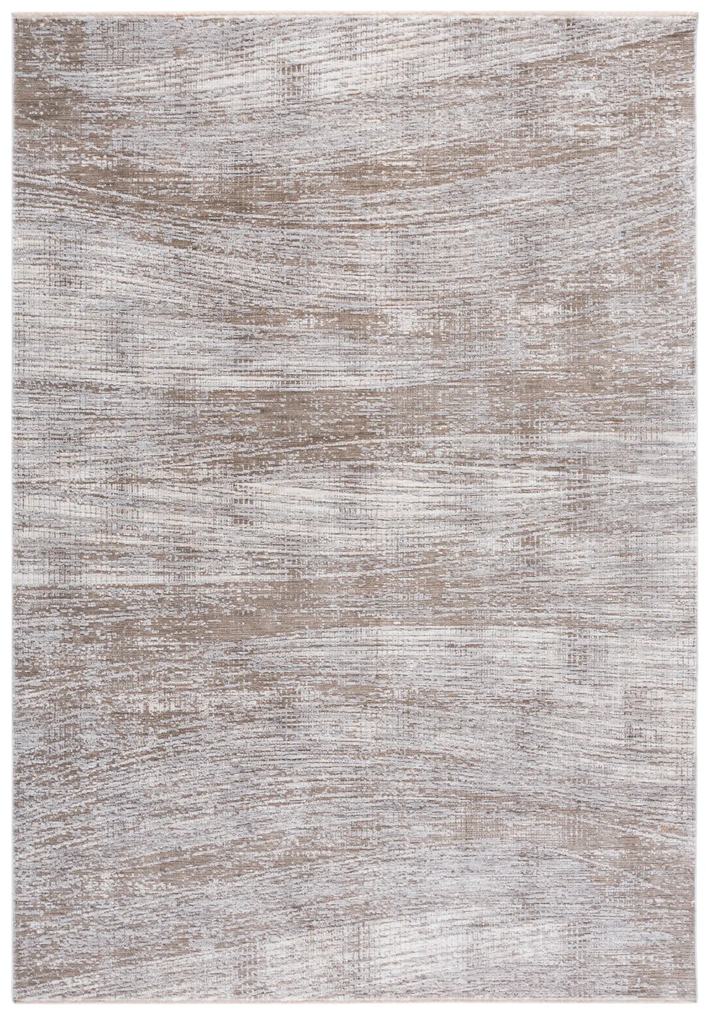 Garnet Abstract Striated Rug