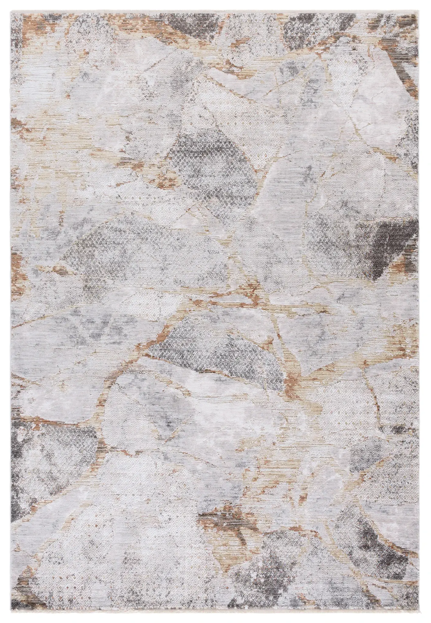 Garnet Marbled Abstract Rug