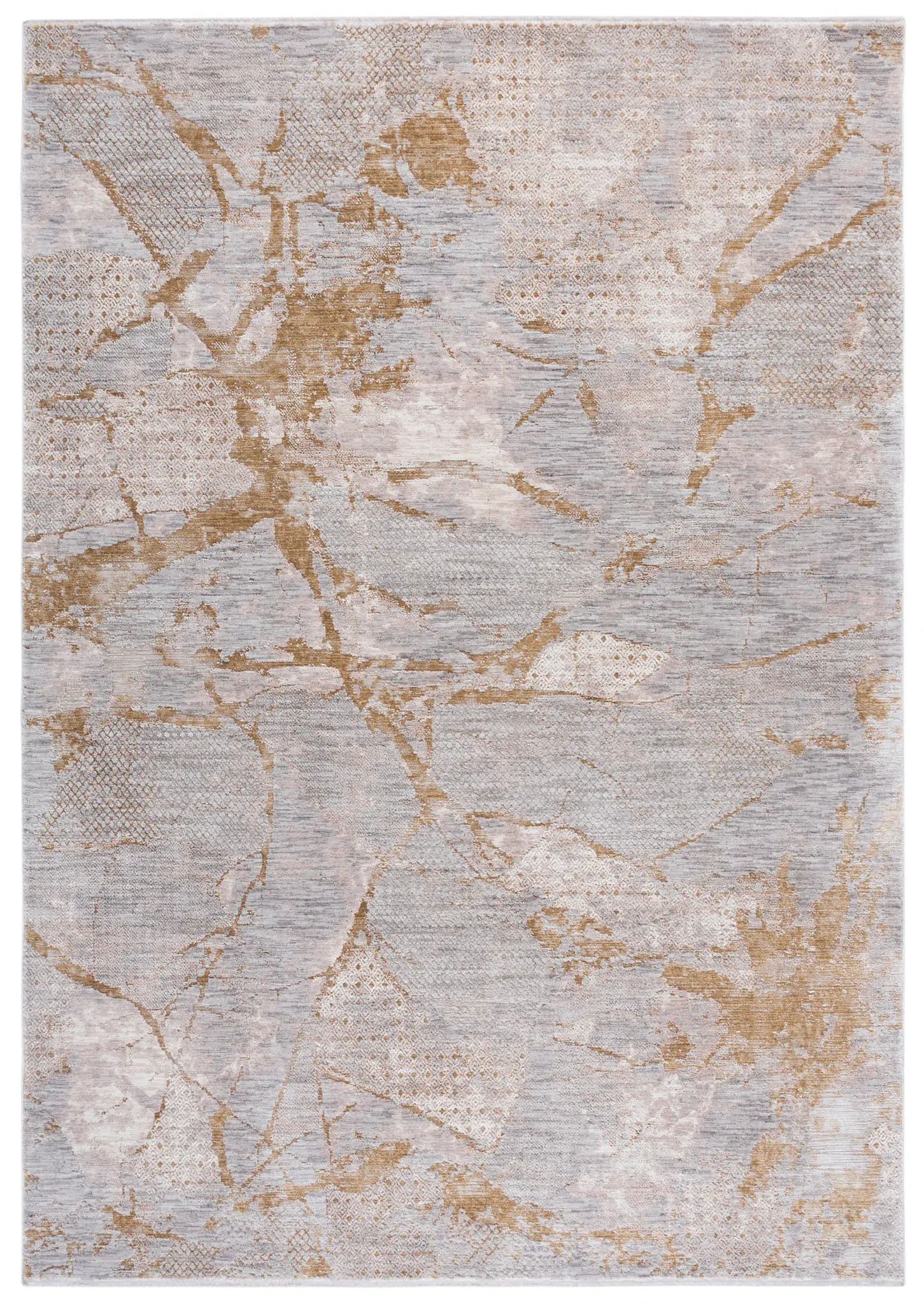 Garnet Marbled Abstract Rug