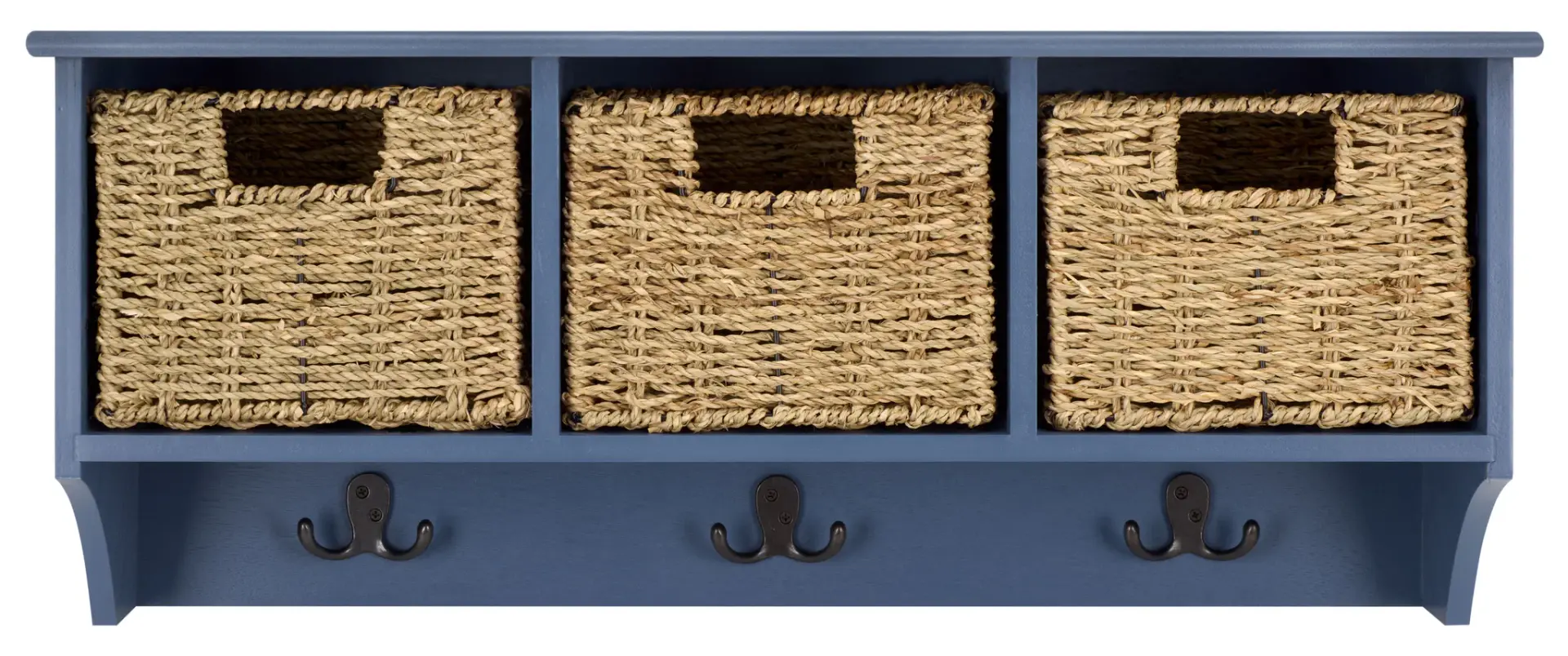 Finley Hanging Three-Basket Wall Rack