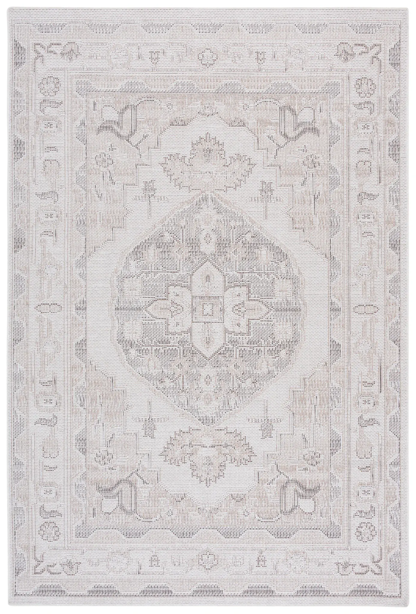 Hammock Vintage Medallion Border Washable Rug