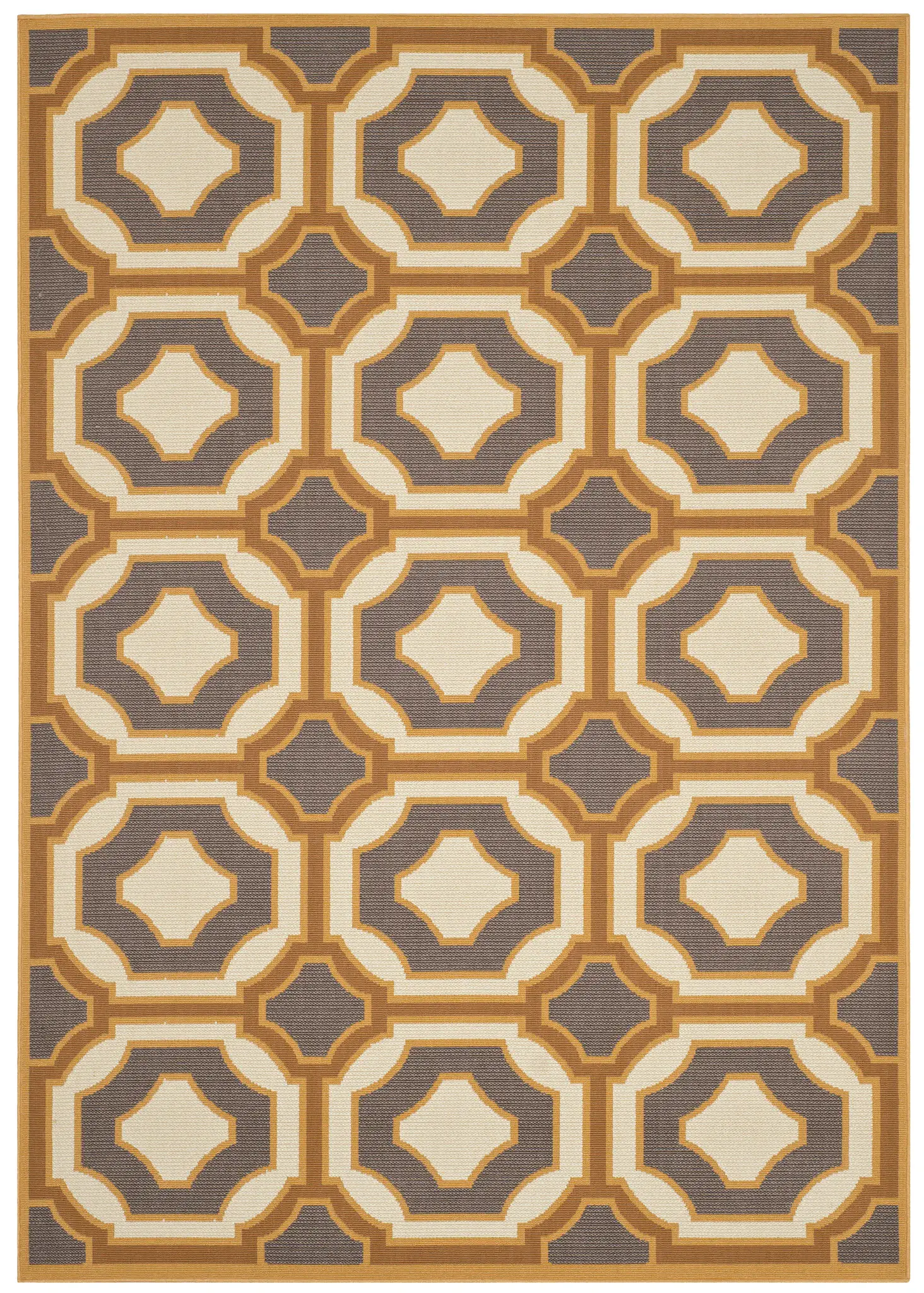 Hampton Geometric Trellis Rug