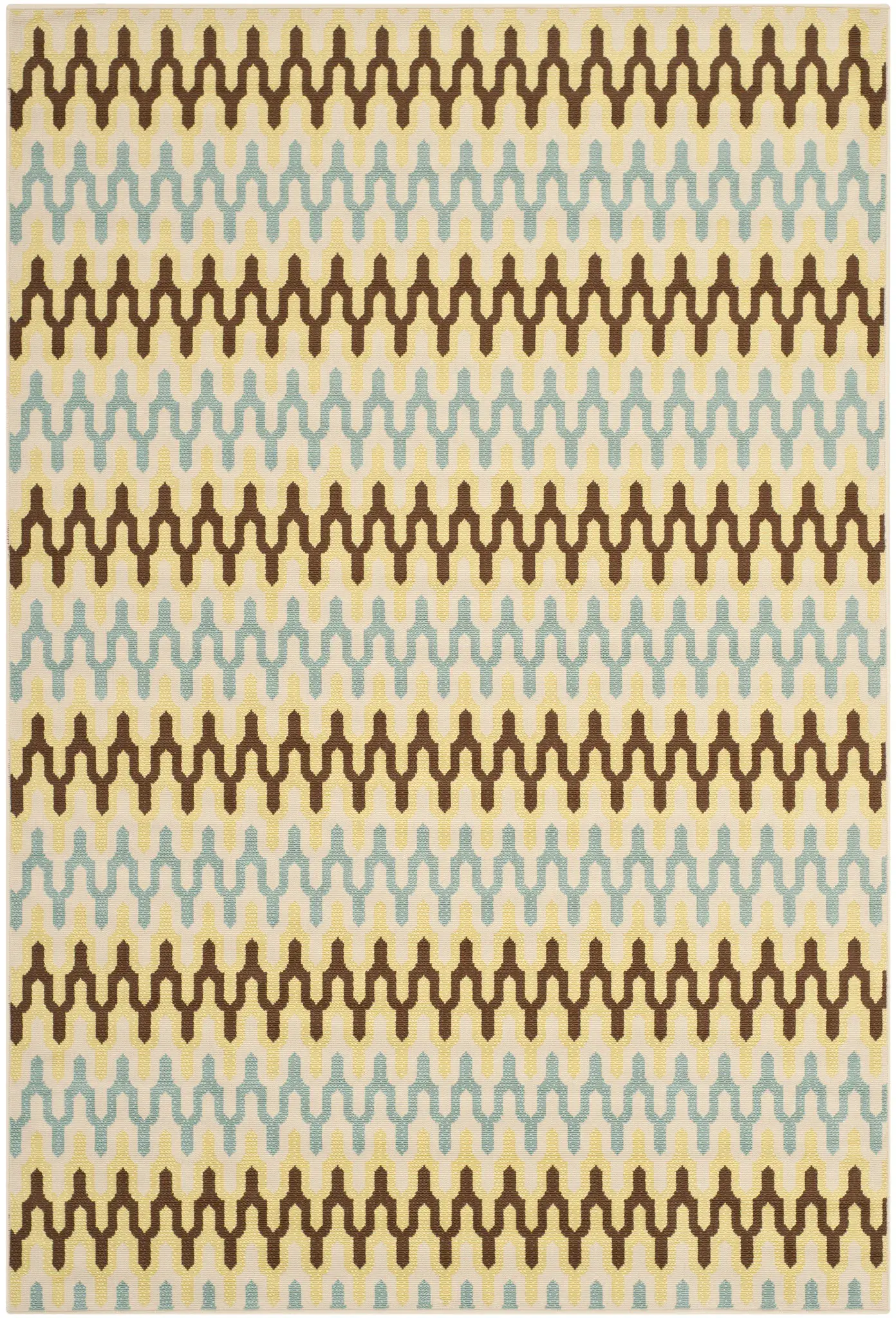 Hampton Interlocking Geometric Rug