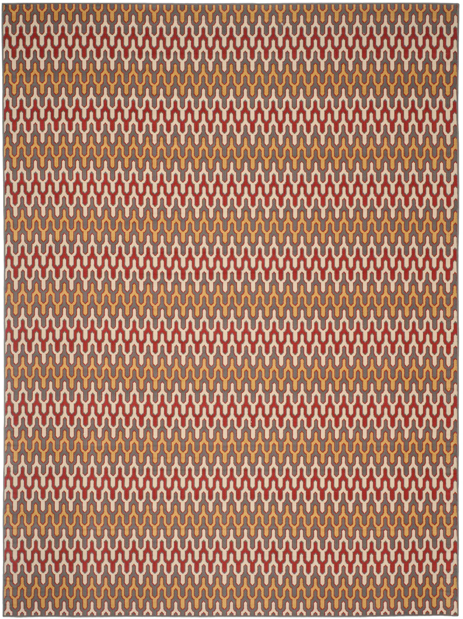Hampton Interlocking Geometric Rug