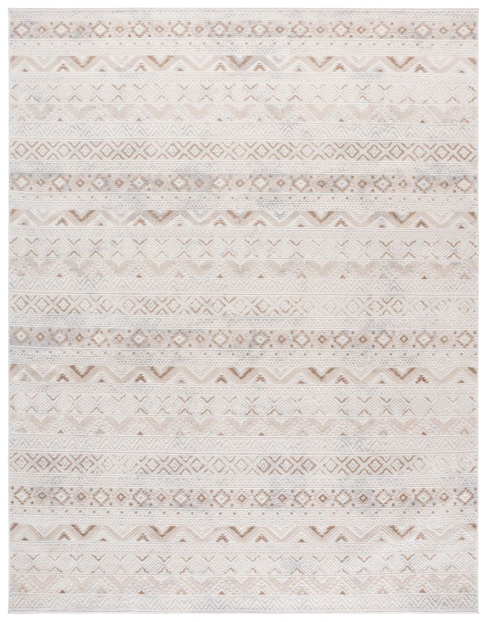 Hanna Banded Geometric Rug