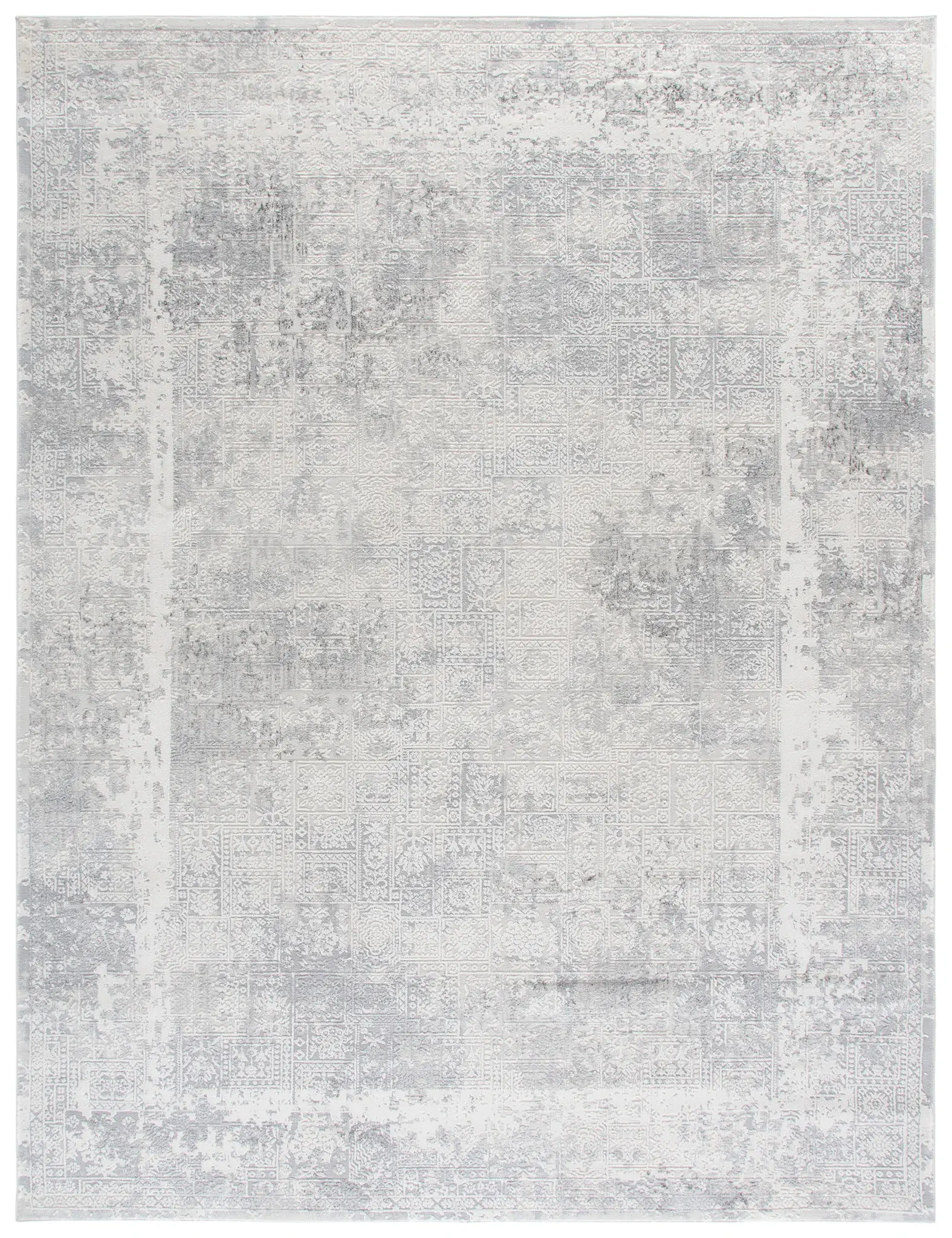 Hanna Distressed Tile Rug