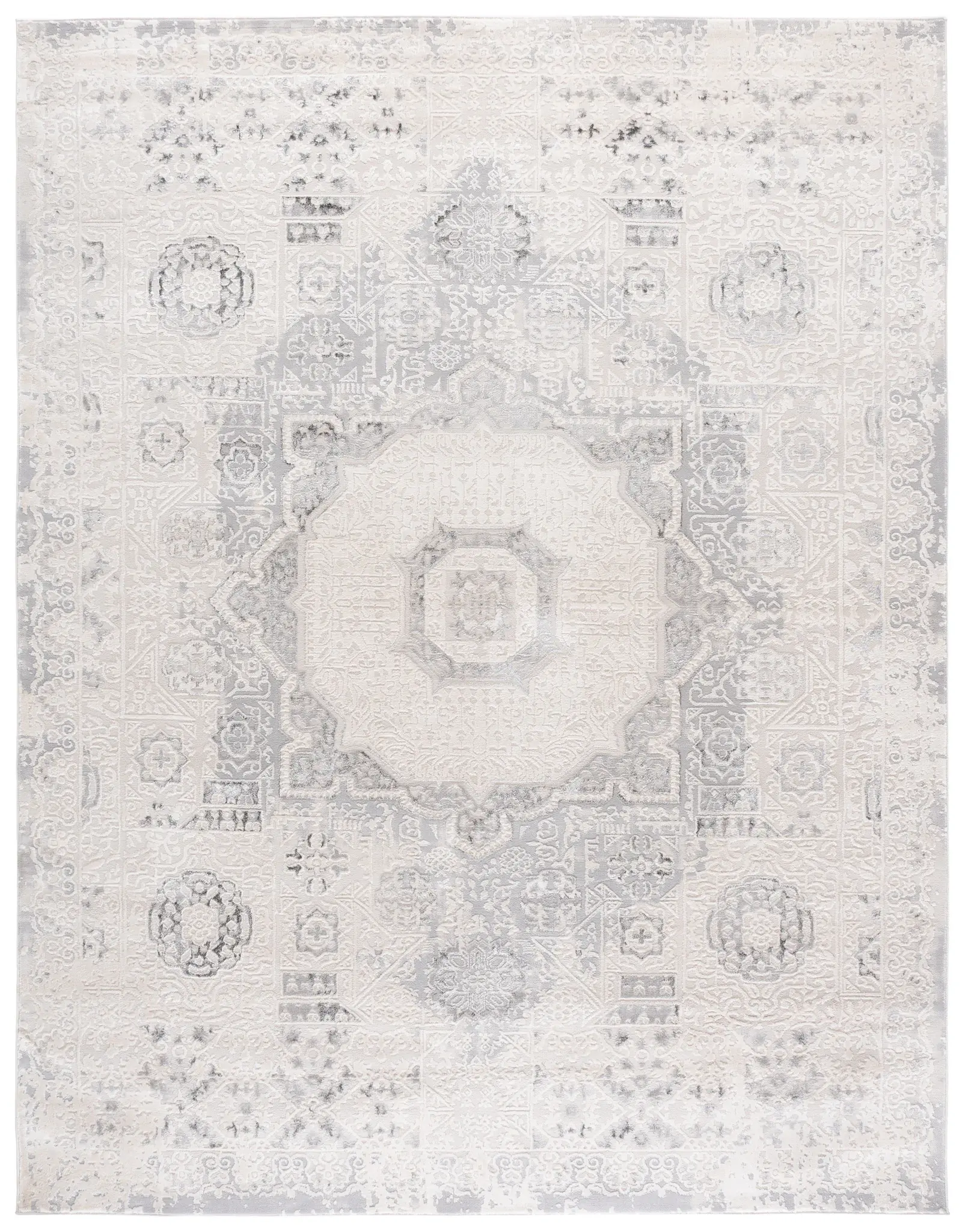 Hanna Distressed Medallion Rug