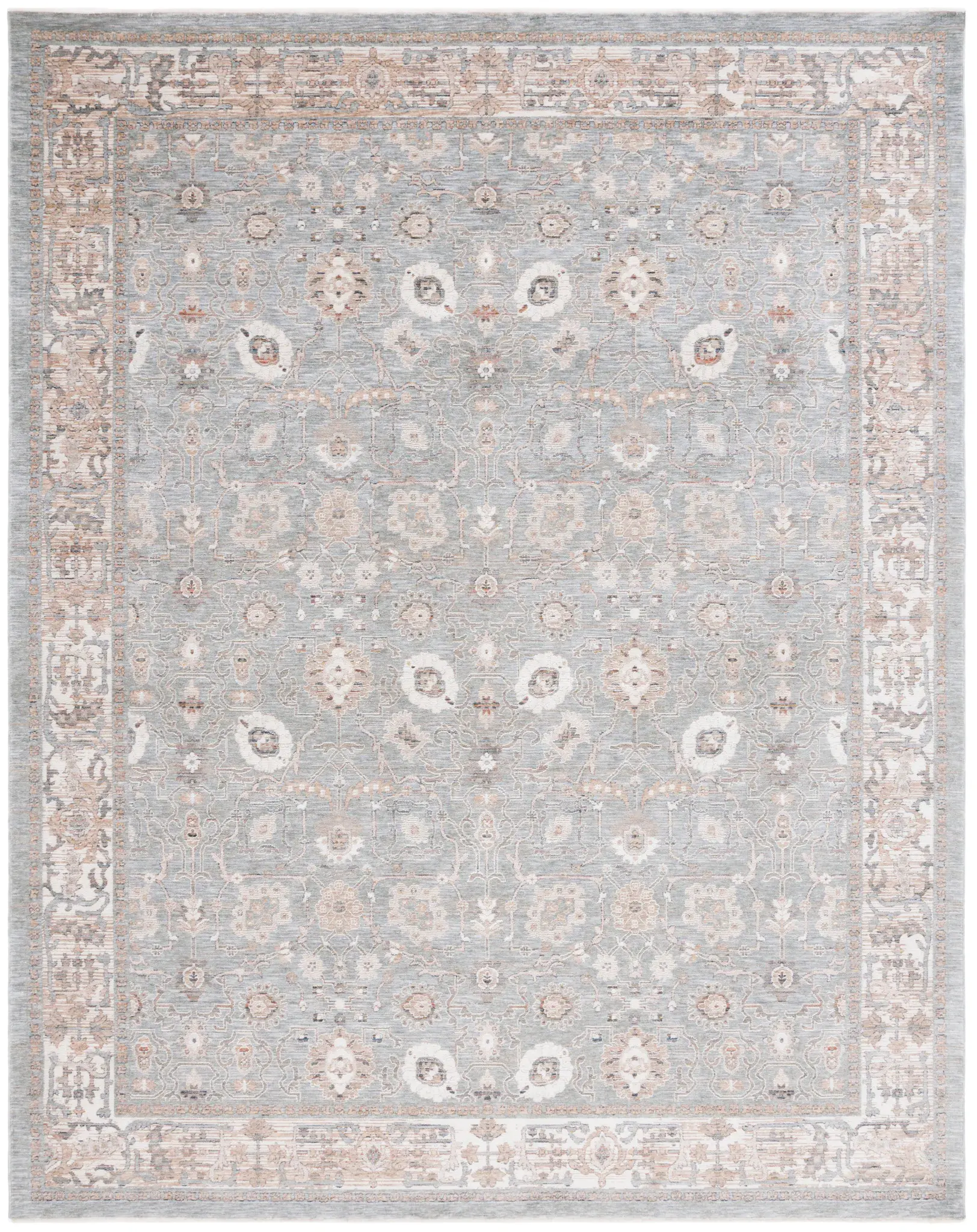 Harlow Bordered Palmette Rug