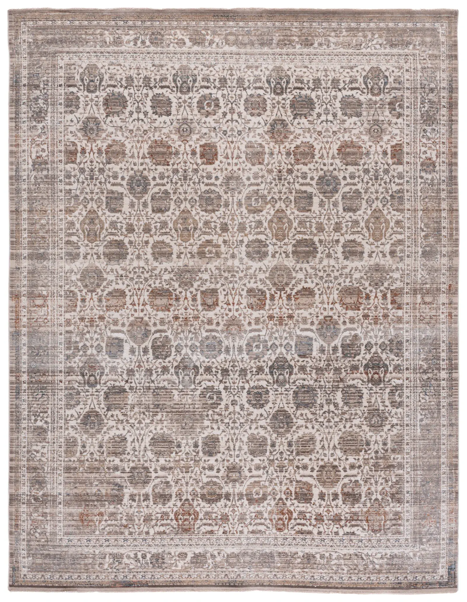 Harlow Bordered Floral Rug