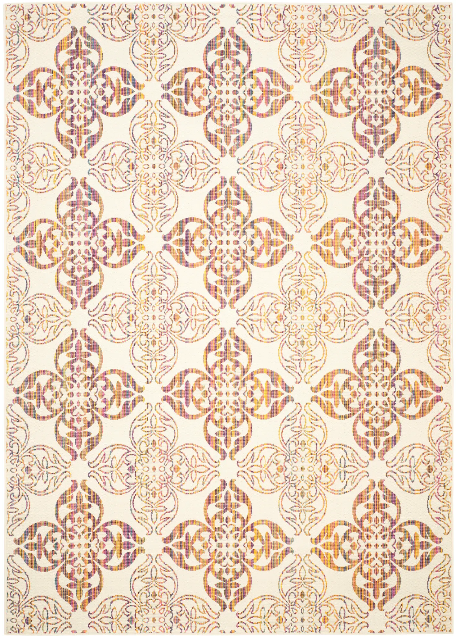 Havana Clover Tile Outdoor Rug