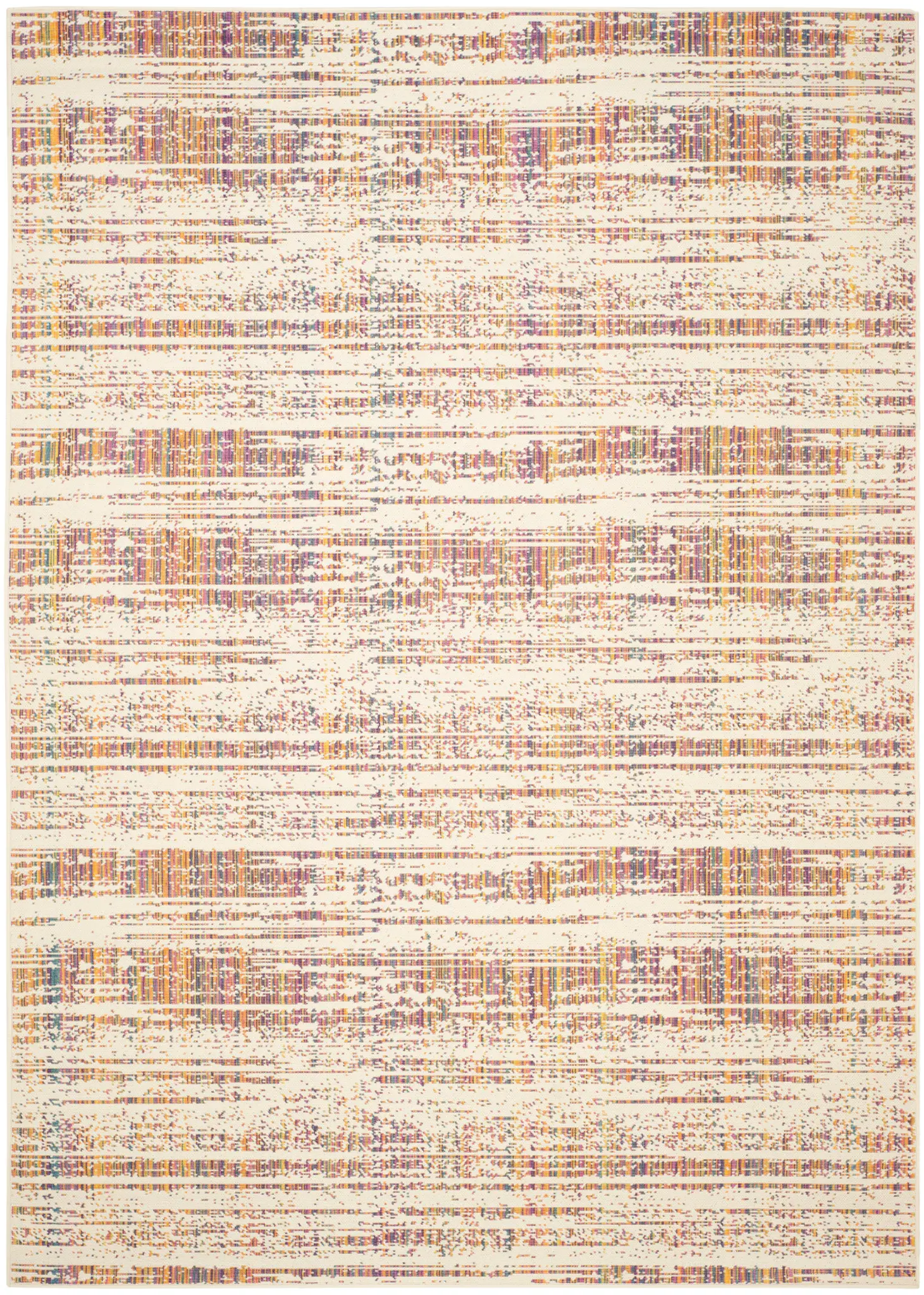 Havana Distressed Stripe Outdoor Rug