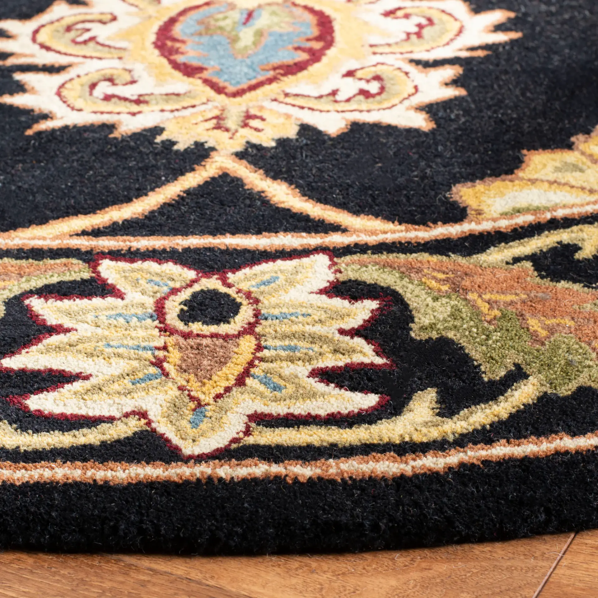 Heritage Botanical Trellis Hand-Tufted Wool Rug
