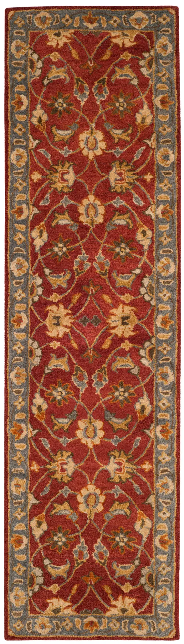 Heritage Vine And Blossom Hand-Tufted Wool Rug