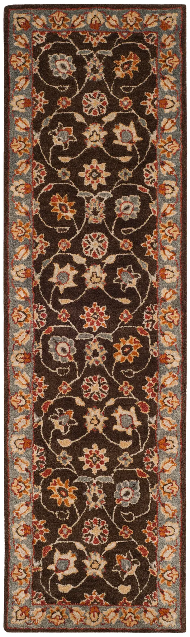 Heritage Botanical Bordered Hand-Tufted Wool Rug