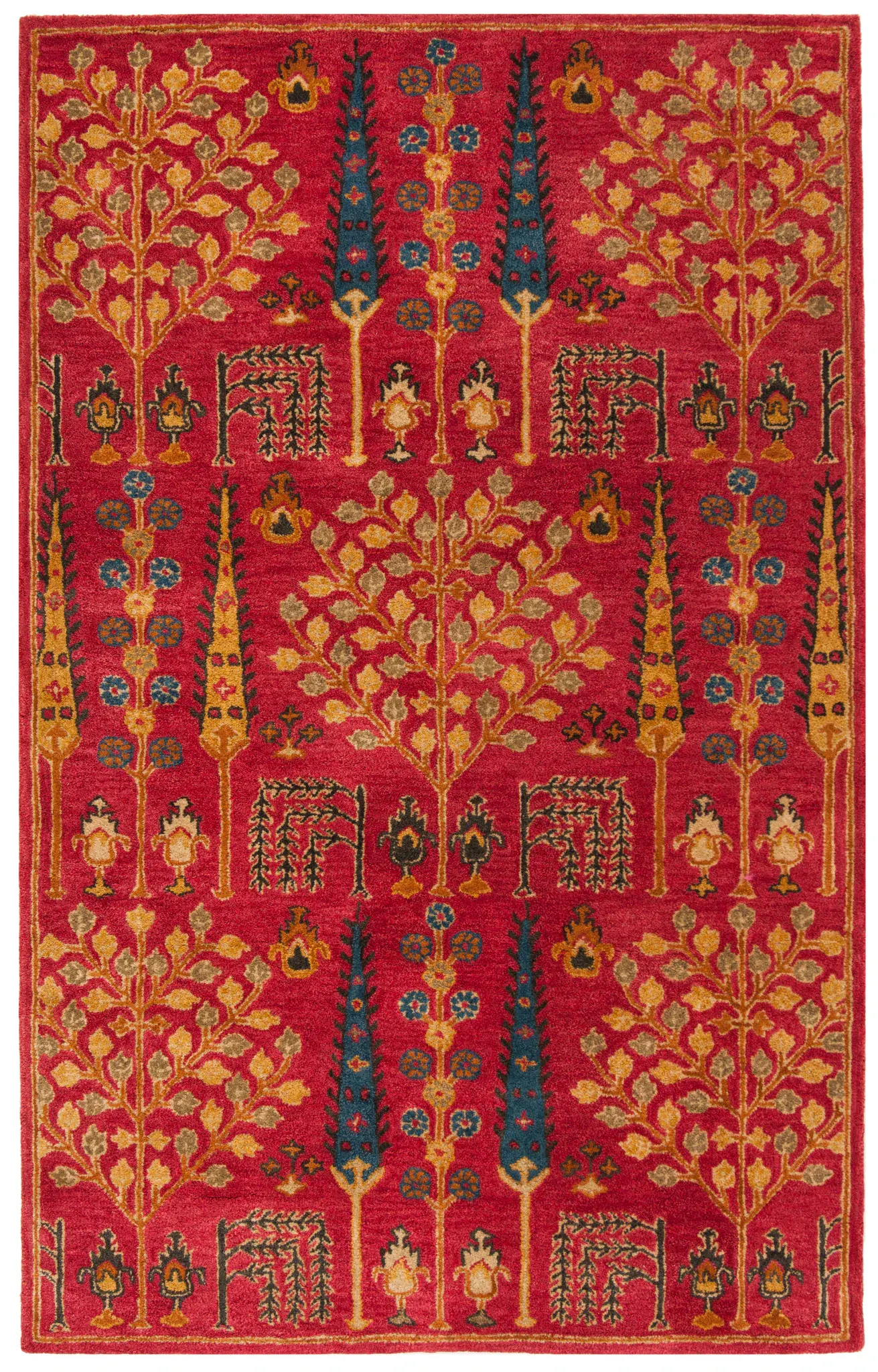 Heritage Cypress Tree Hand-Tufted Wool Rug