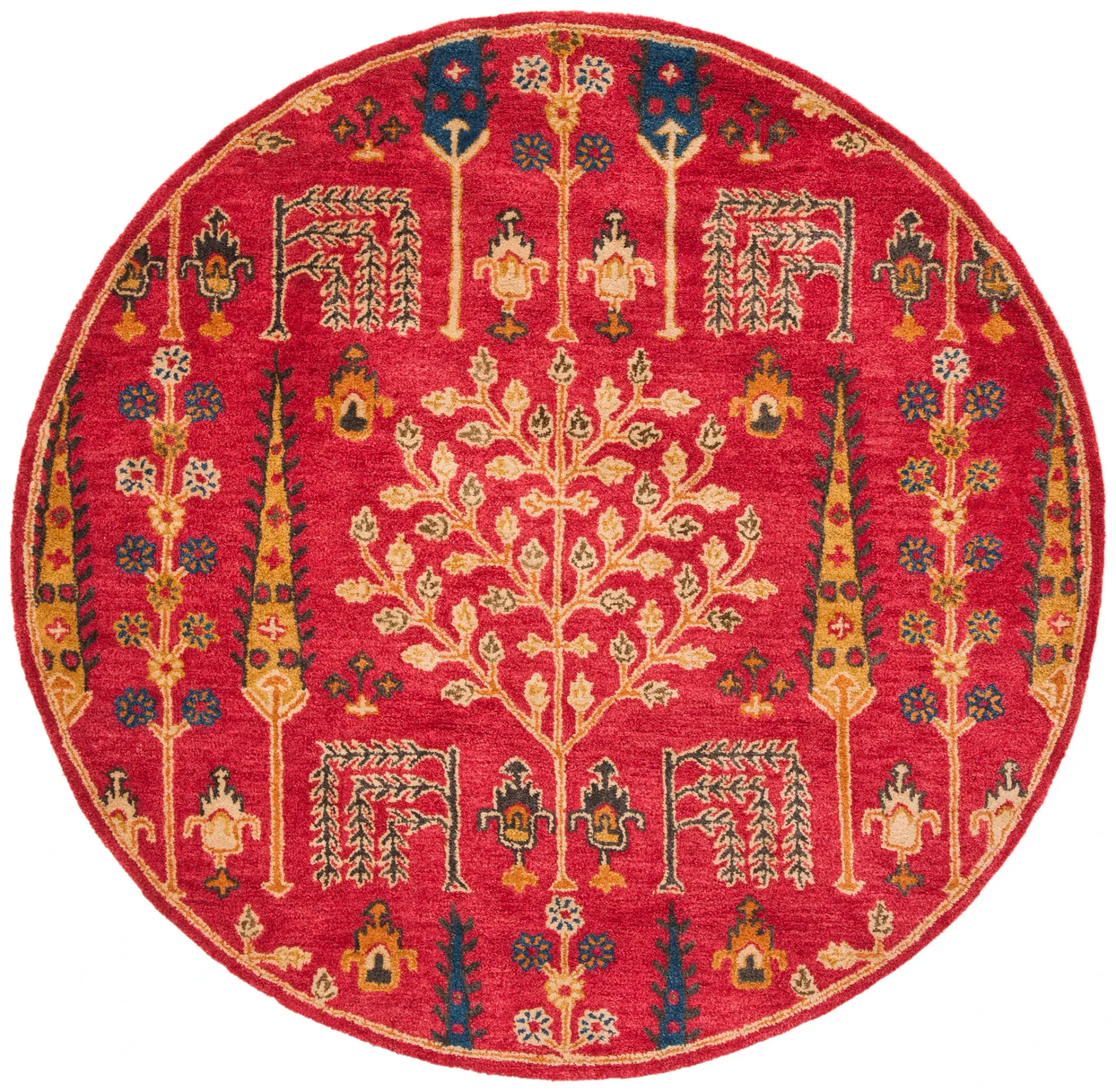 Heritage Cypress Tree Hand-Tufted Wool Rug
