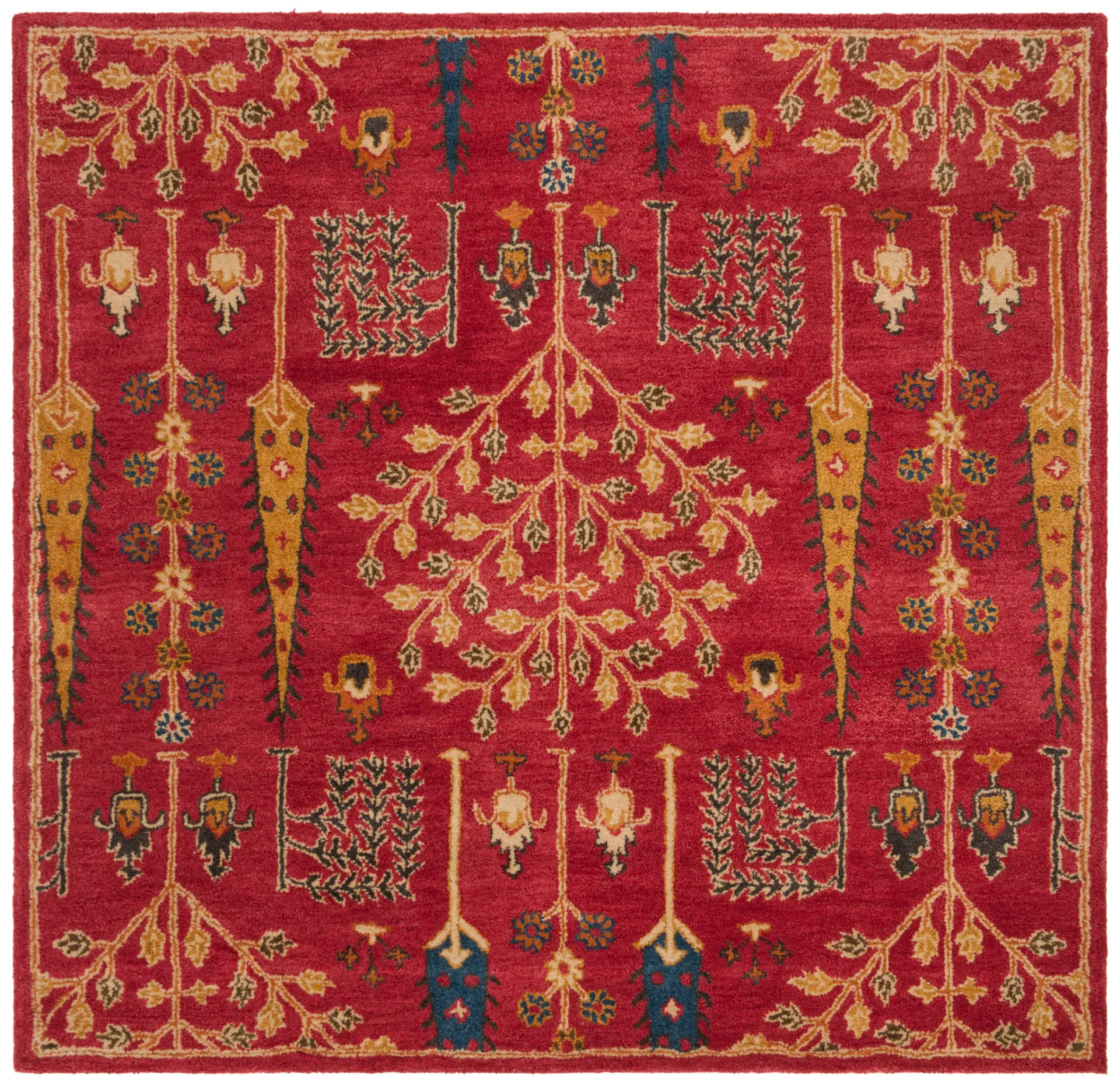 Heritage Cypress Tree Hand-Tufted Wool Rug