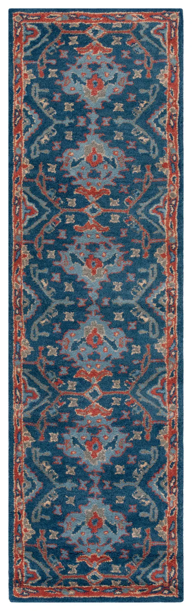 Heritage Diamond Medallion Hand-Tufted Wool Rug
