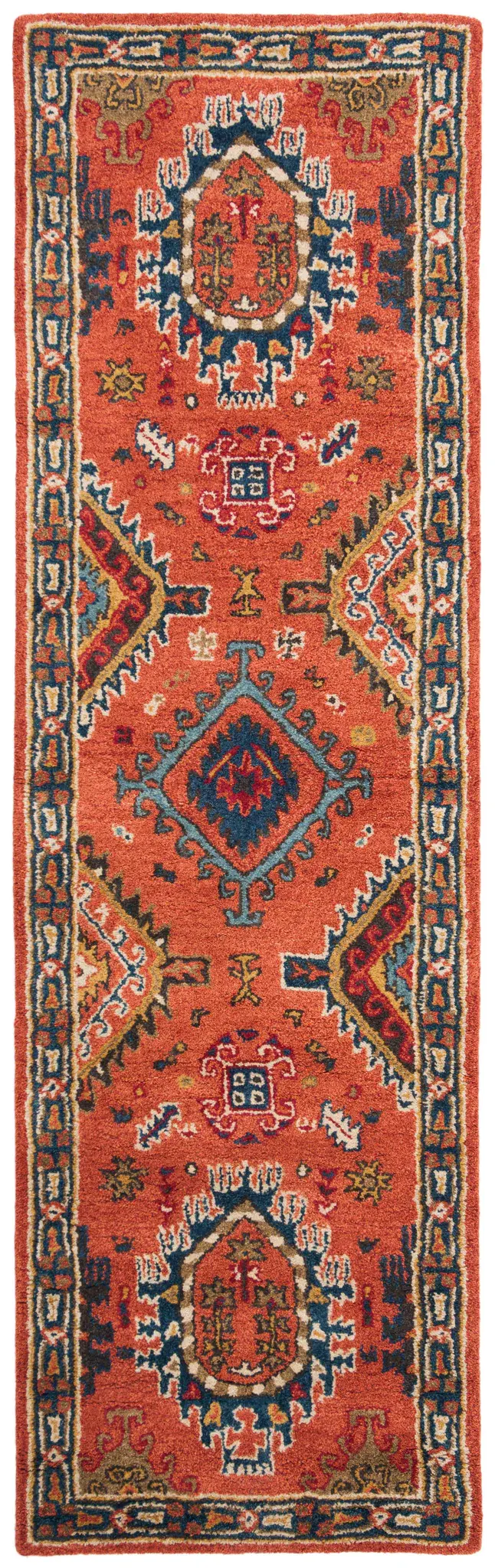 Heritage Tribal Medallion Hand-Tufted Wool Rug