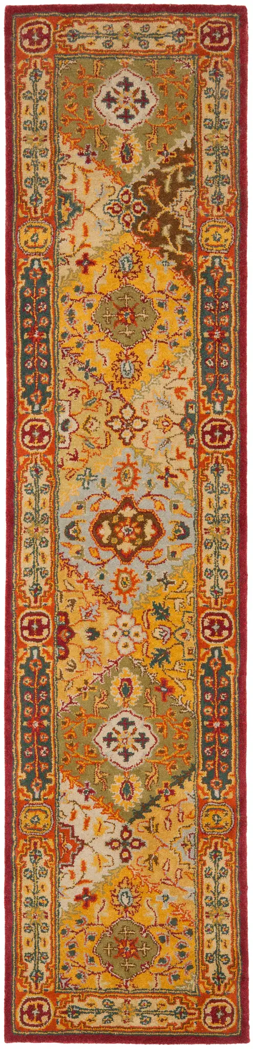 Heritage Diamond Tile Hand-Tufted Wool Rug