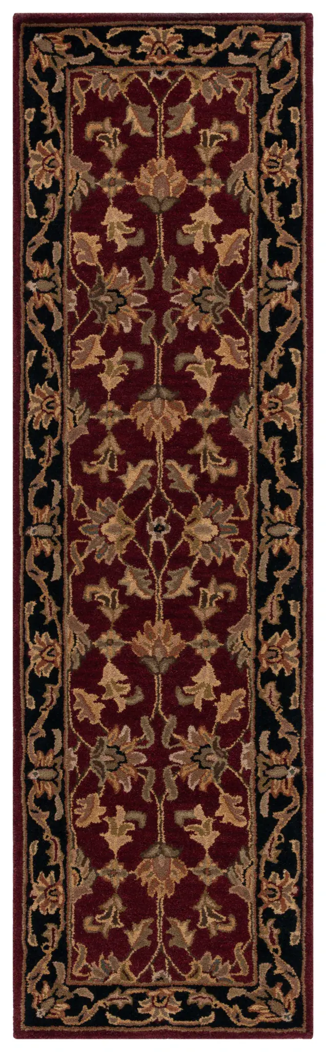 Heritage Botanical Border Hand-Tufted Wool Rug