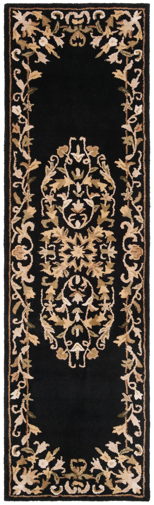 Heritage Acanthus Medallion Hand-Tufted Wool Rug