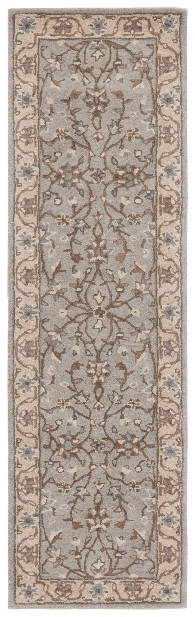 Heritage Delicate Floral Vine Hand-Tufted Wool Rug