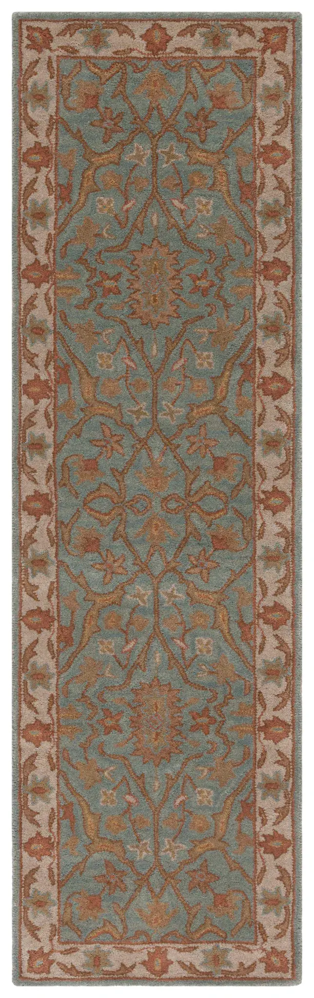 Heritage Medallion Floral Hand-Tufted Wool Rug