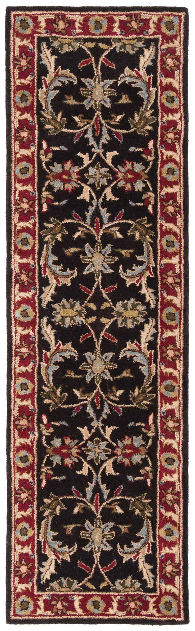 Heritage Acanthus Border Hand-Tufted Wool Rug