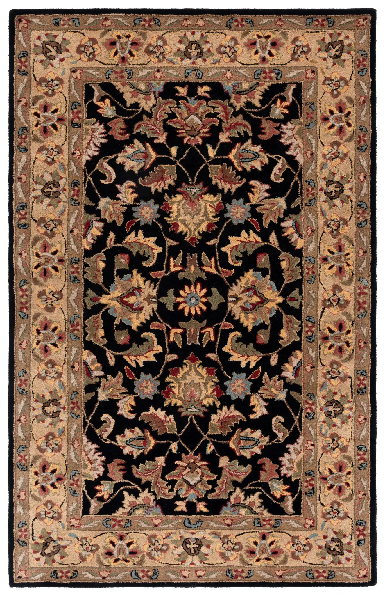 Heritage Leaf And Vine Hand-Tufted Wool Rug