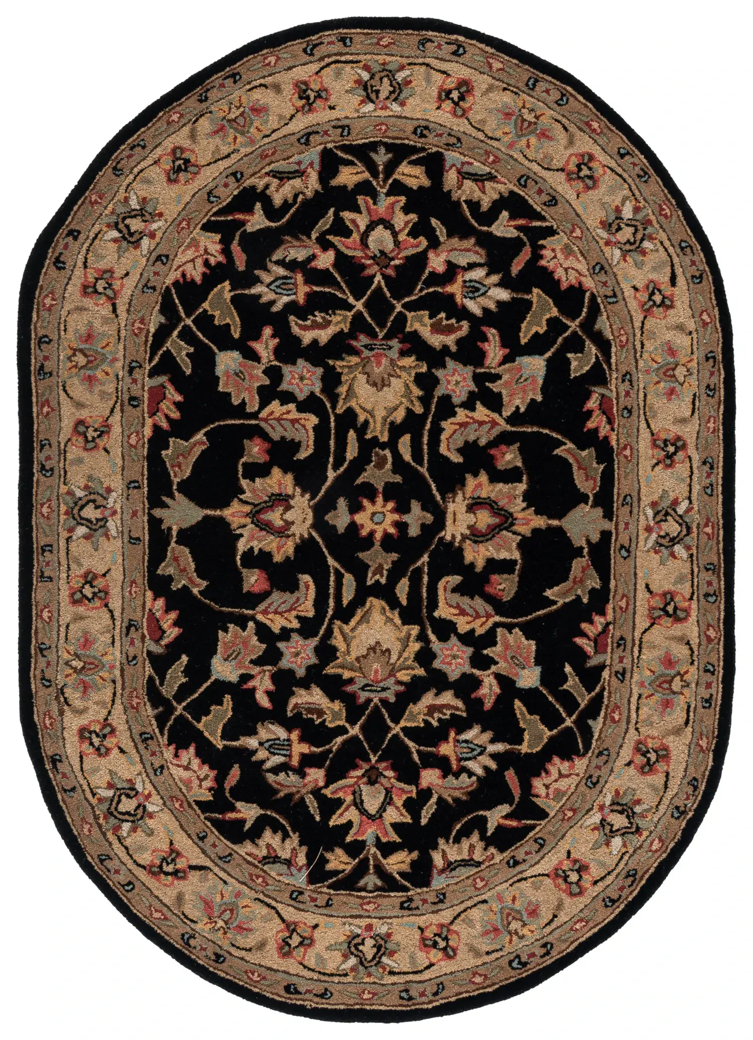Heritage Leaf And Vine Hand-Tufted Wool Rug