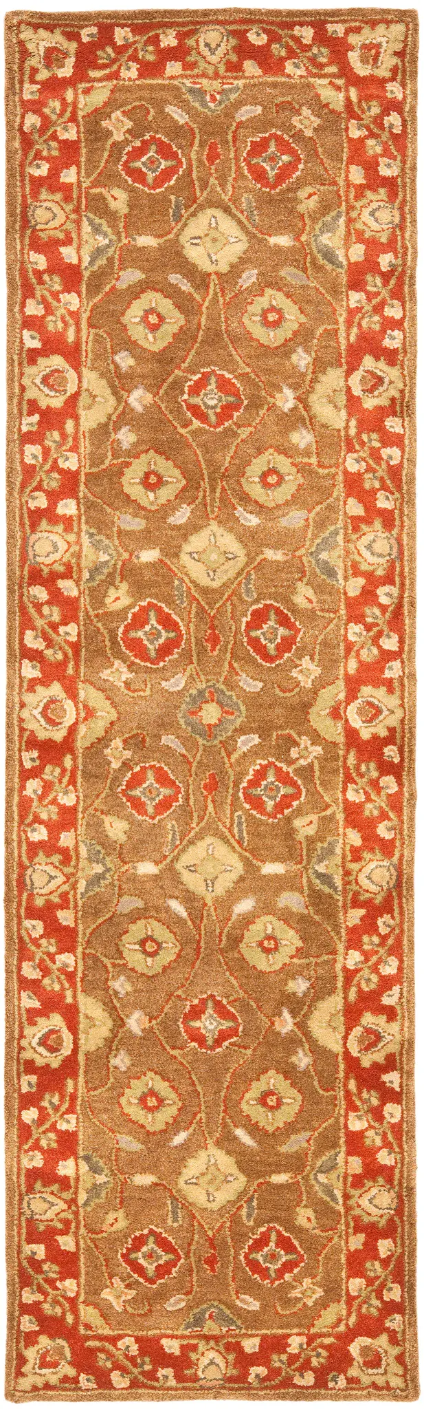 Heritage Circular Rosette Hand-Tufted Wool Rug
