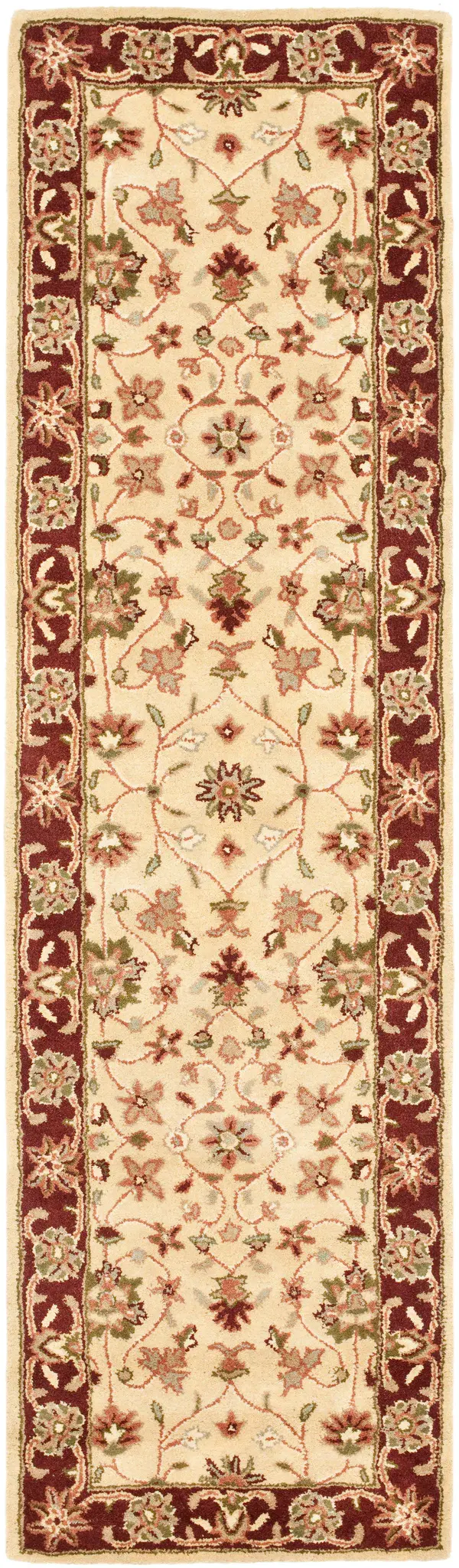 Heritage Open Field Floral Hand-Tufted Wool Rug