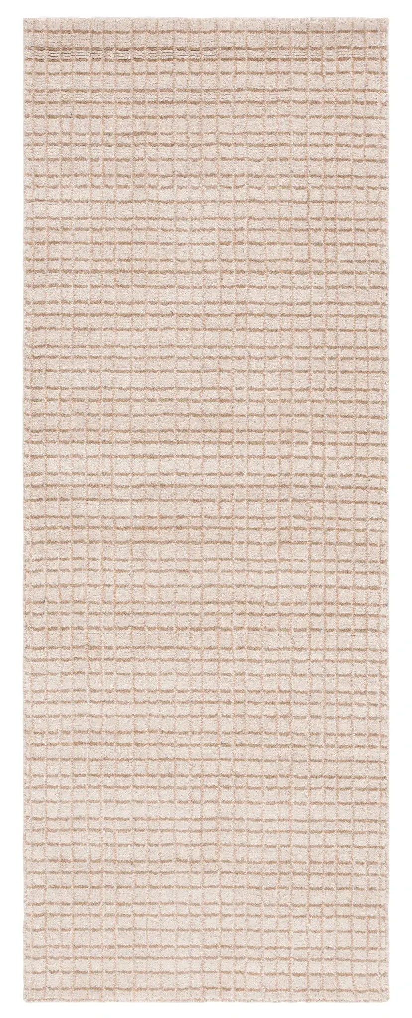 Himalaya Grid Hand-Loomed Wool Rug