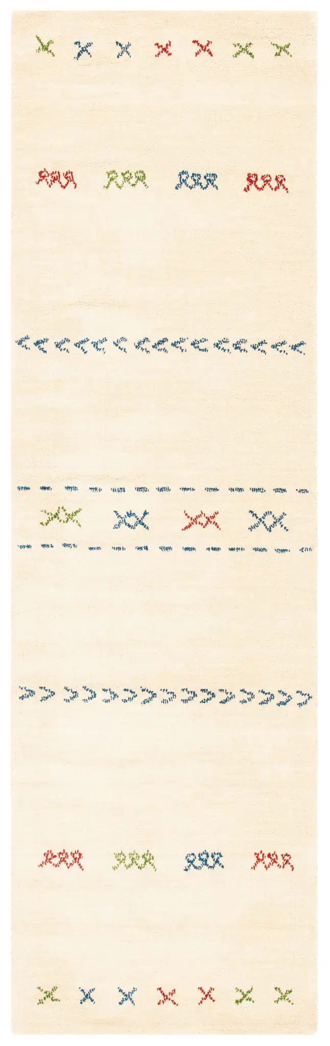 Himalaya Striped Tribal Hand-Loomed Wool Rug