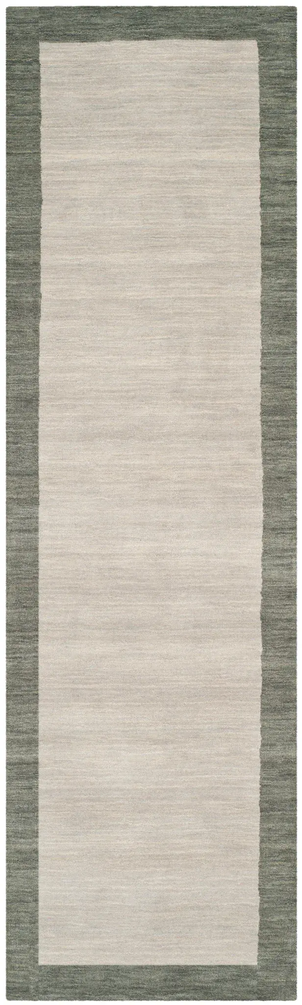 Himalaya Solid Bordered Hand-Loomed Wool Rug