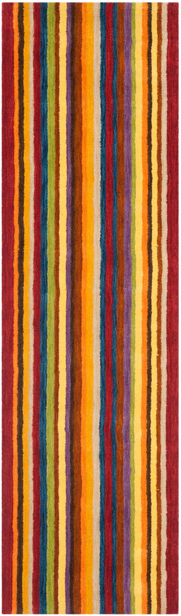 Himalaya Striped Hand-Loomed Wool Rug