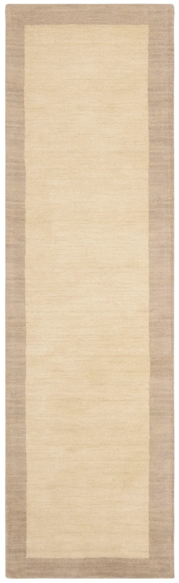 Himalaya Solid Bordered Hand-Loomed Wool Rug