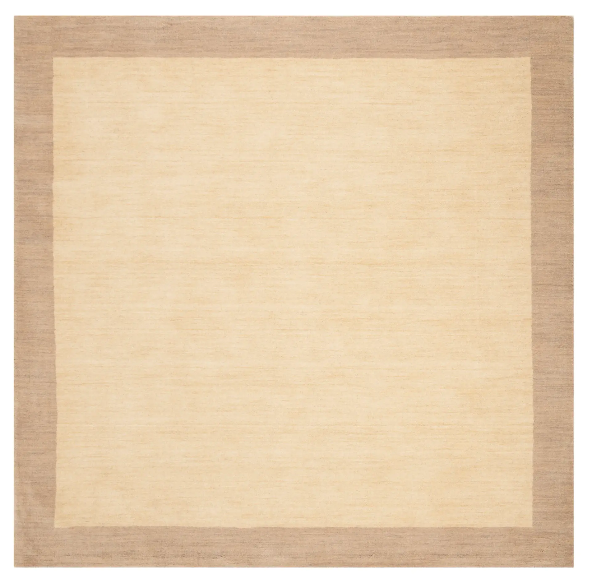 Himalaya Solid Bordered Hand-Loomed Wool Rug
