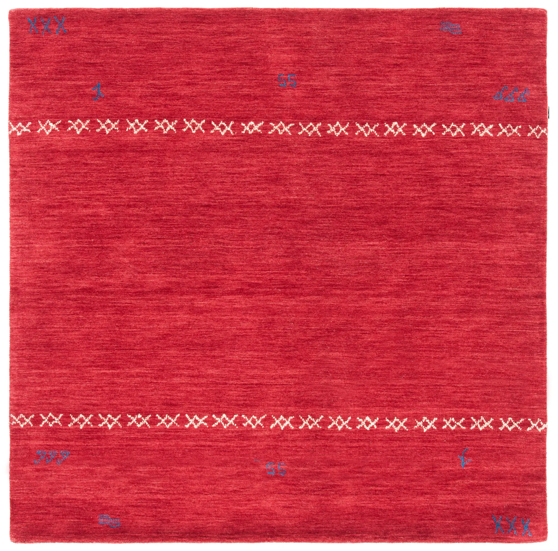 Himalaya Banded Tribal Hand-Loomed Wool Rug