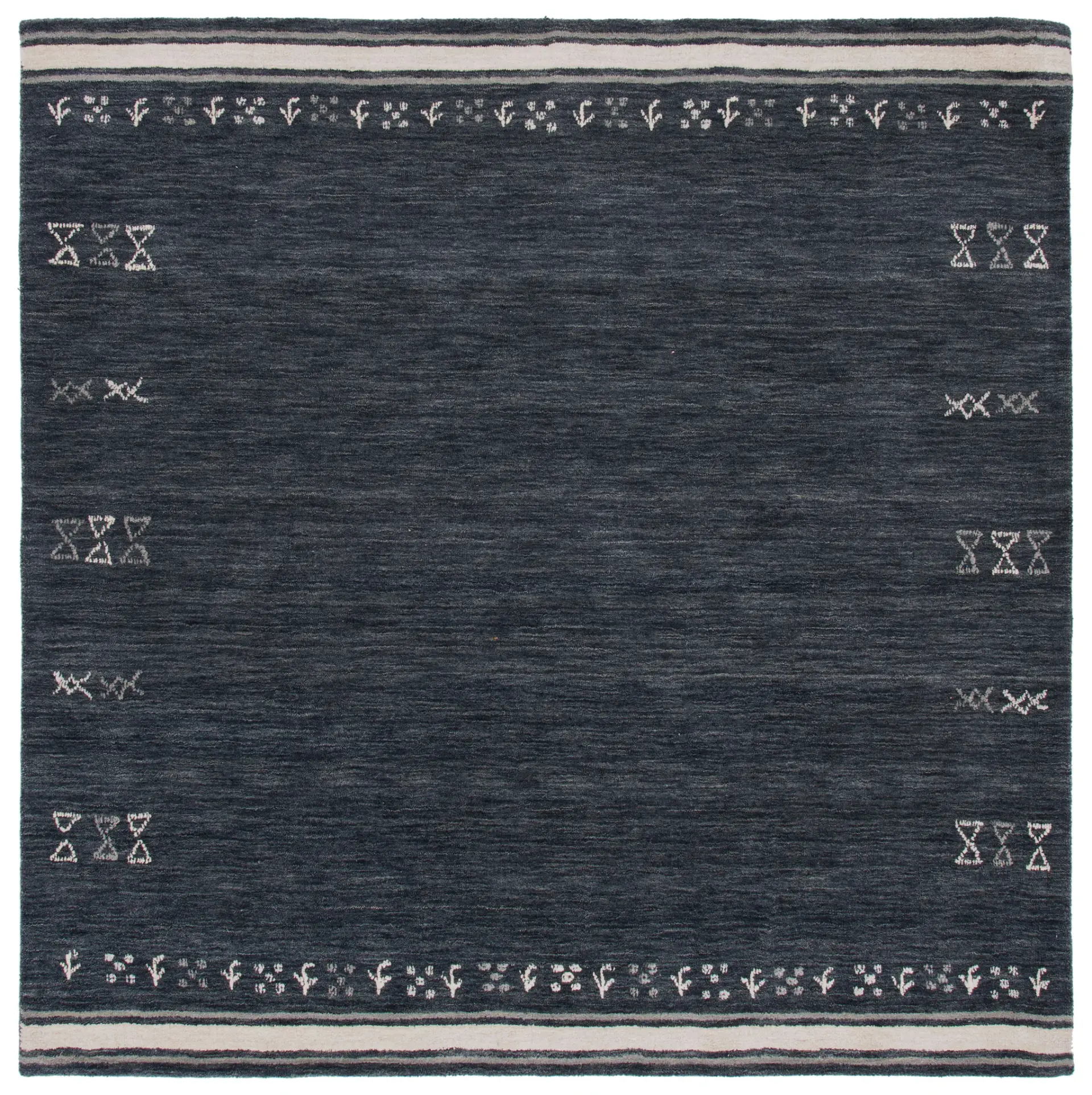 Himalaya Bordered Hand-Loomed Wool Rug