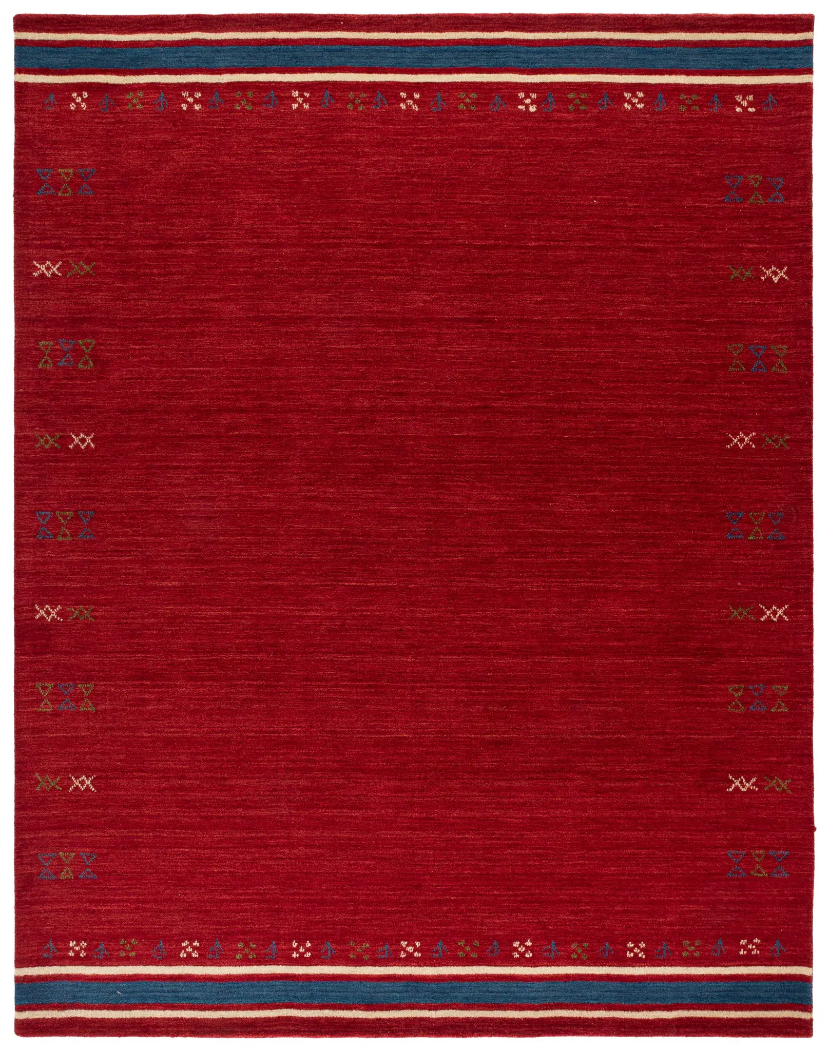 Himalaya Bordered Hand-Loomed Wool Rug