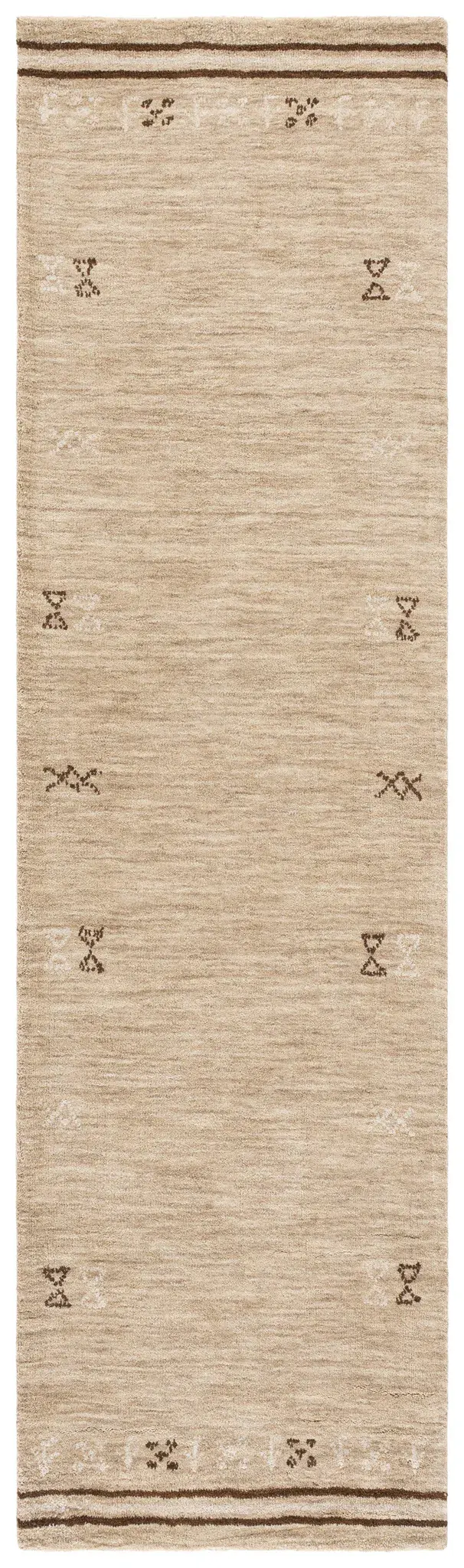 Himalaya Bordered Hand-Loomed Wool Rug