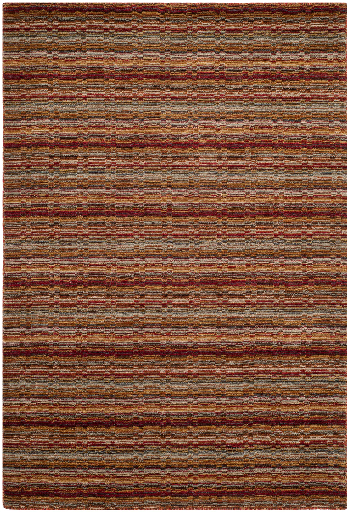 Himalaya Fine Striated Hand-Loomed Wool Rug