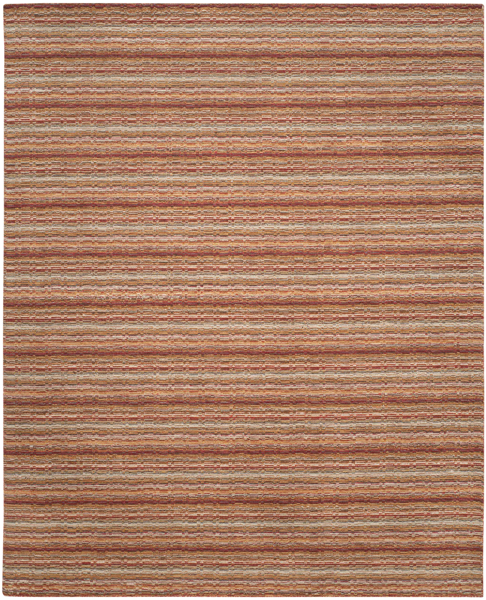 Himalaya Fine Striated Hand-Loomed Wool Rug