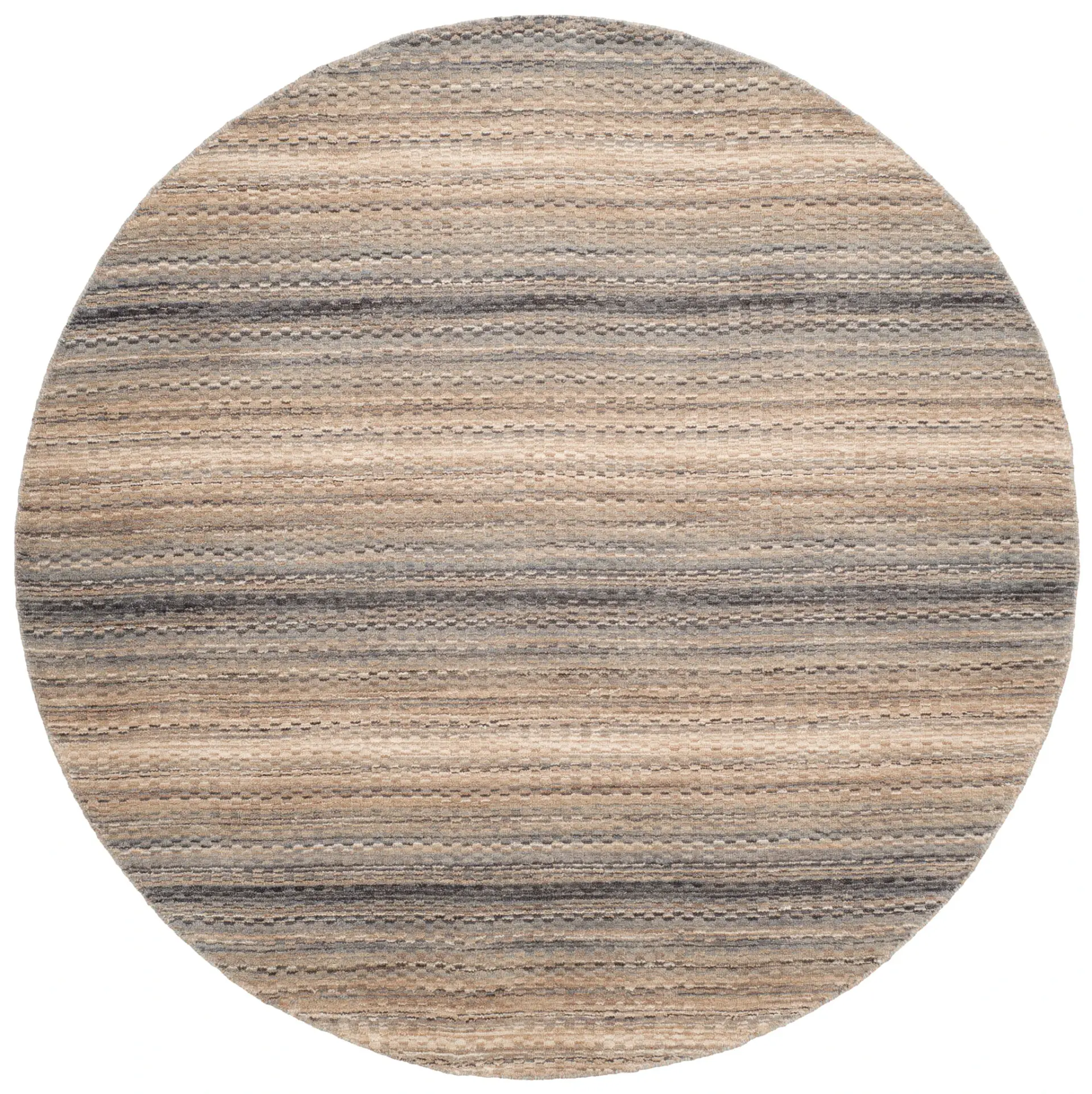 Himalaya Fine Striated Hand-Loomed Wool Rug