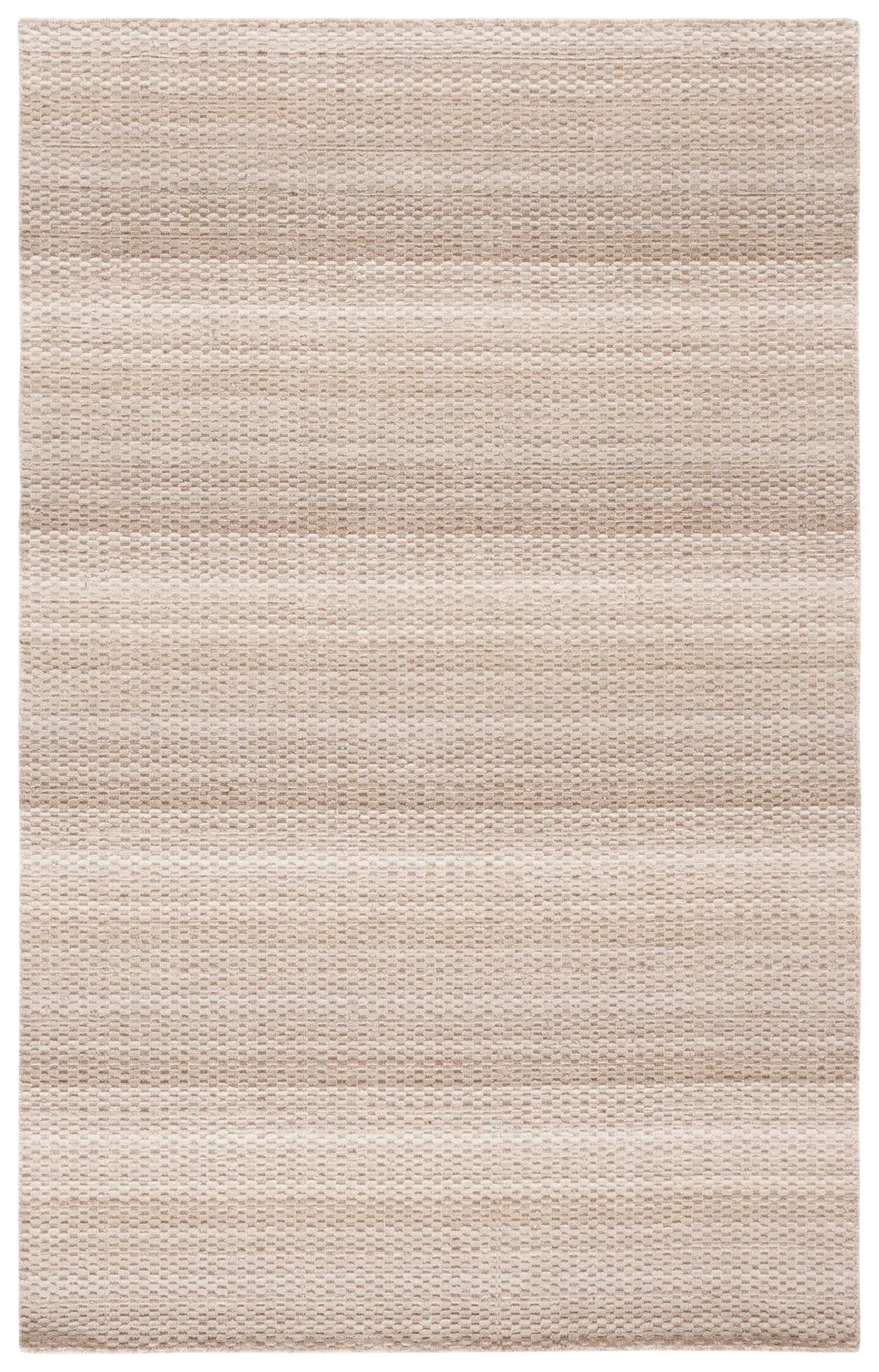Himalaya Textured Stripe Hand-Loomed Wool Rug